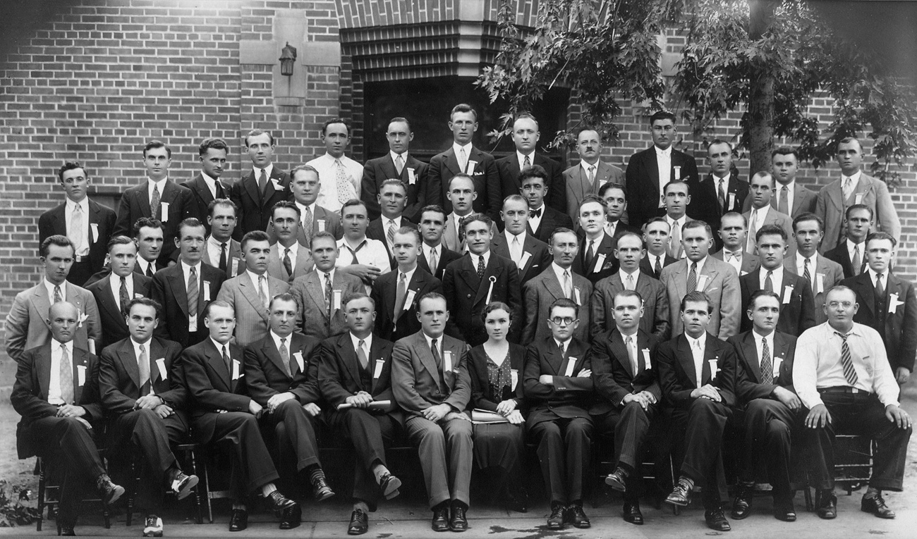 1934 - 5th General Assembly Delegates and Members - Toronto, Canada