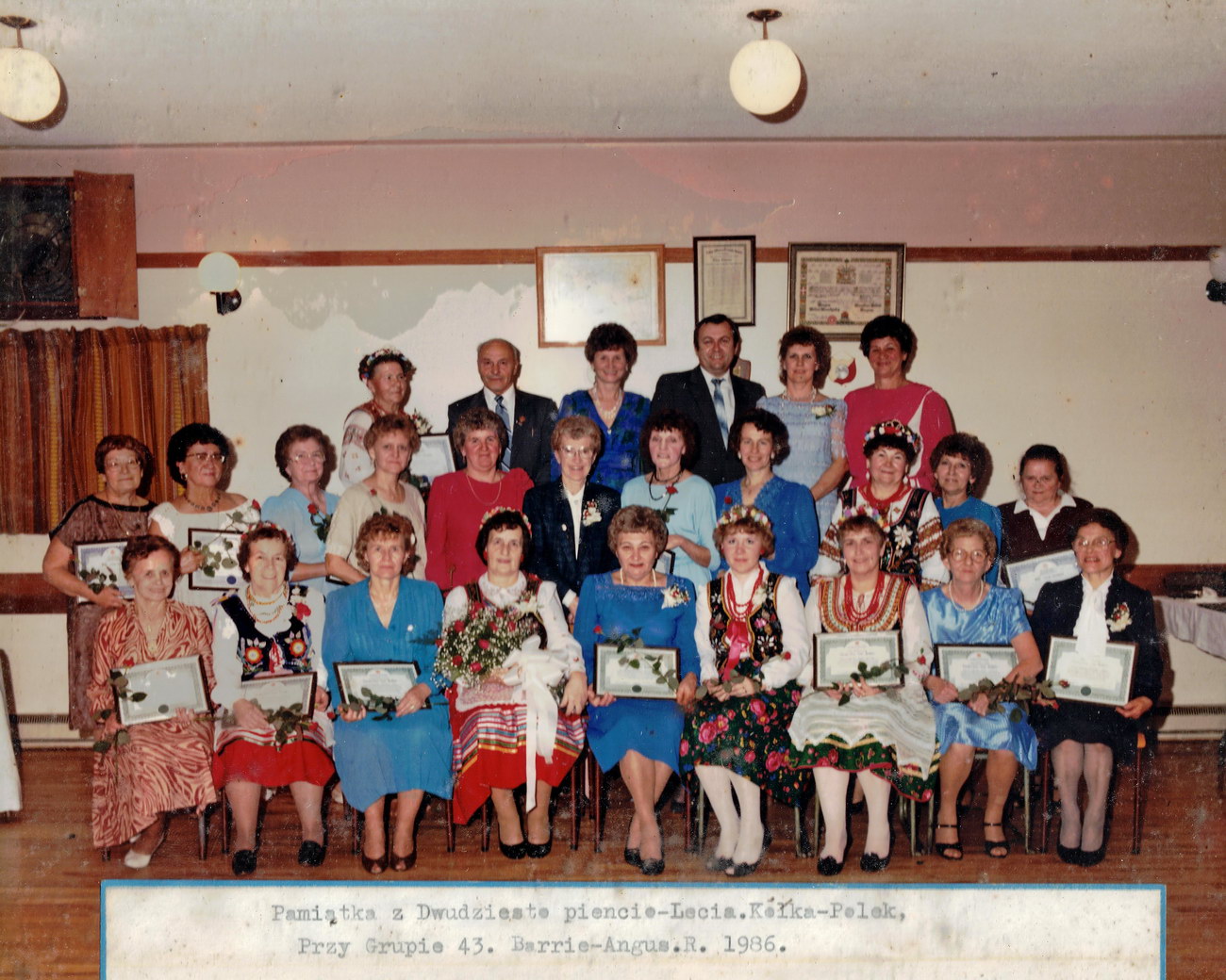 1986 - Ladies Circle, Barrie - Branch 43