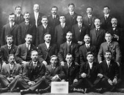 1917 - The "Society of Mutual Aid 'Sons of Poland'" (Original Photo)